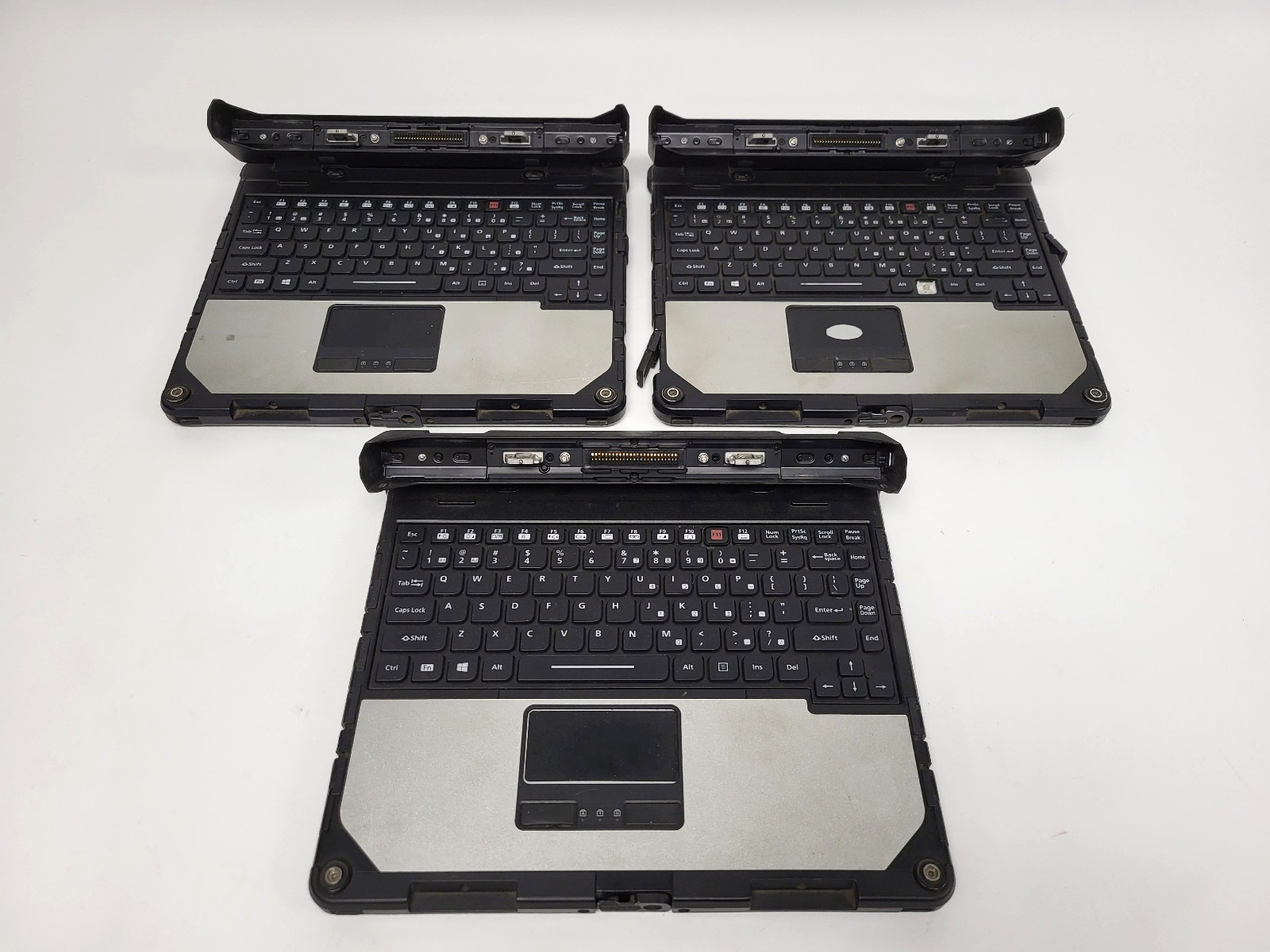 Lot of 3 Panasonic CF-VEF33 Tablet Keyboard Parts (Do not Power On)