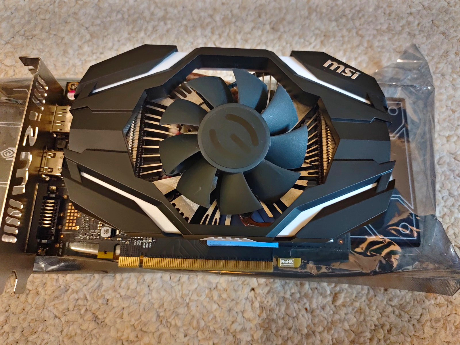 MSI GeForce GTX 1060 3GB GDDR5 PCIe x16 Multiple Monitor HDMI DP DVI