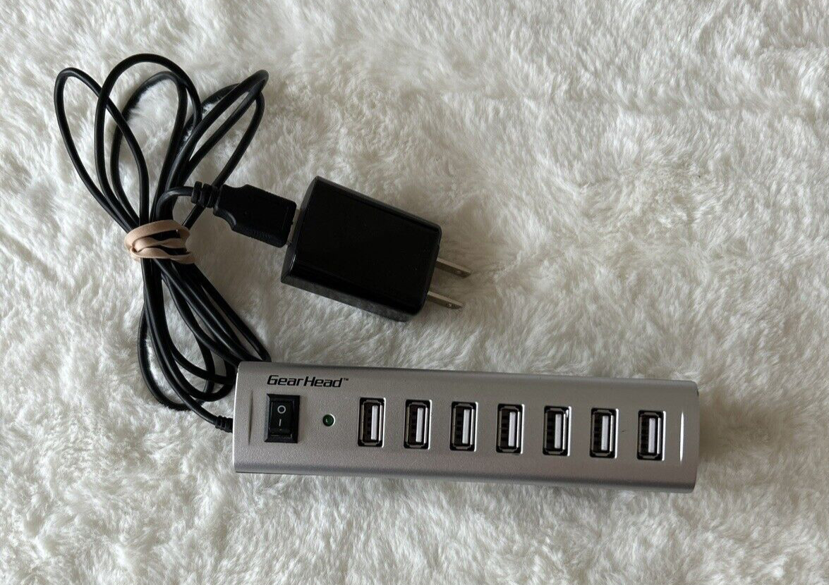 GearHead UH7500ESP Energy Saving 7-Port USB 2.0 Hub