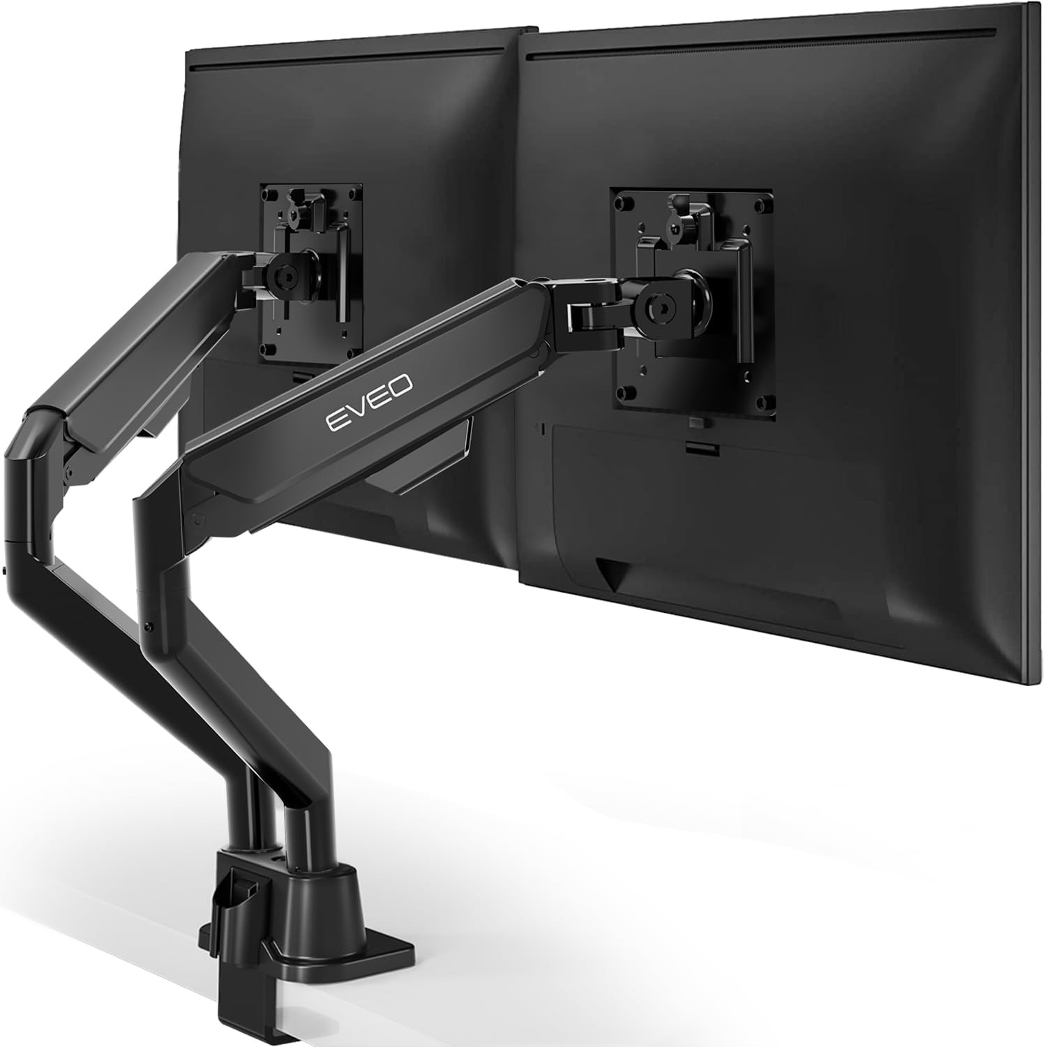 Premium Dual Monitor Mount 14"-32” Dual Monitor Arm VESA Bracket Adjustable Heig
