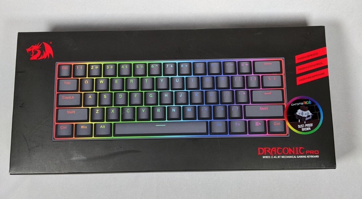 Redragon Draconic Pro K530 RGB Wired Gaming Keyboard