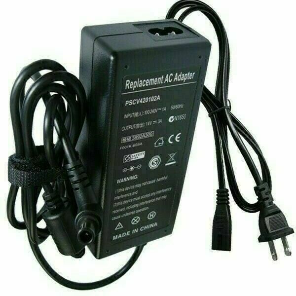 For Samsung LF24T350FHNXZA F24T350FHN LED Monitor AC Adapter Power Supply Cord