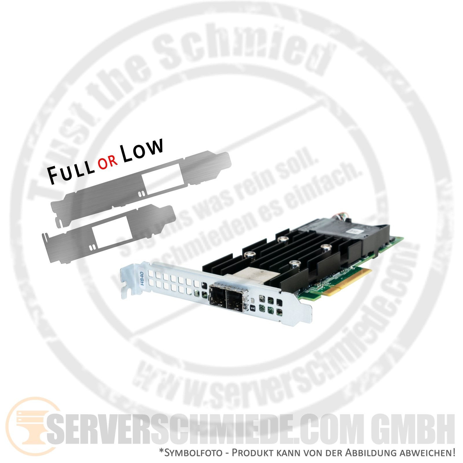 Dell PERC H840 12G SAS 4GB PCIe Raid Controller HDD SSD 2x SFF-8644