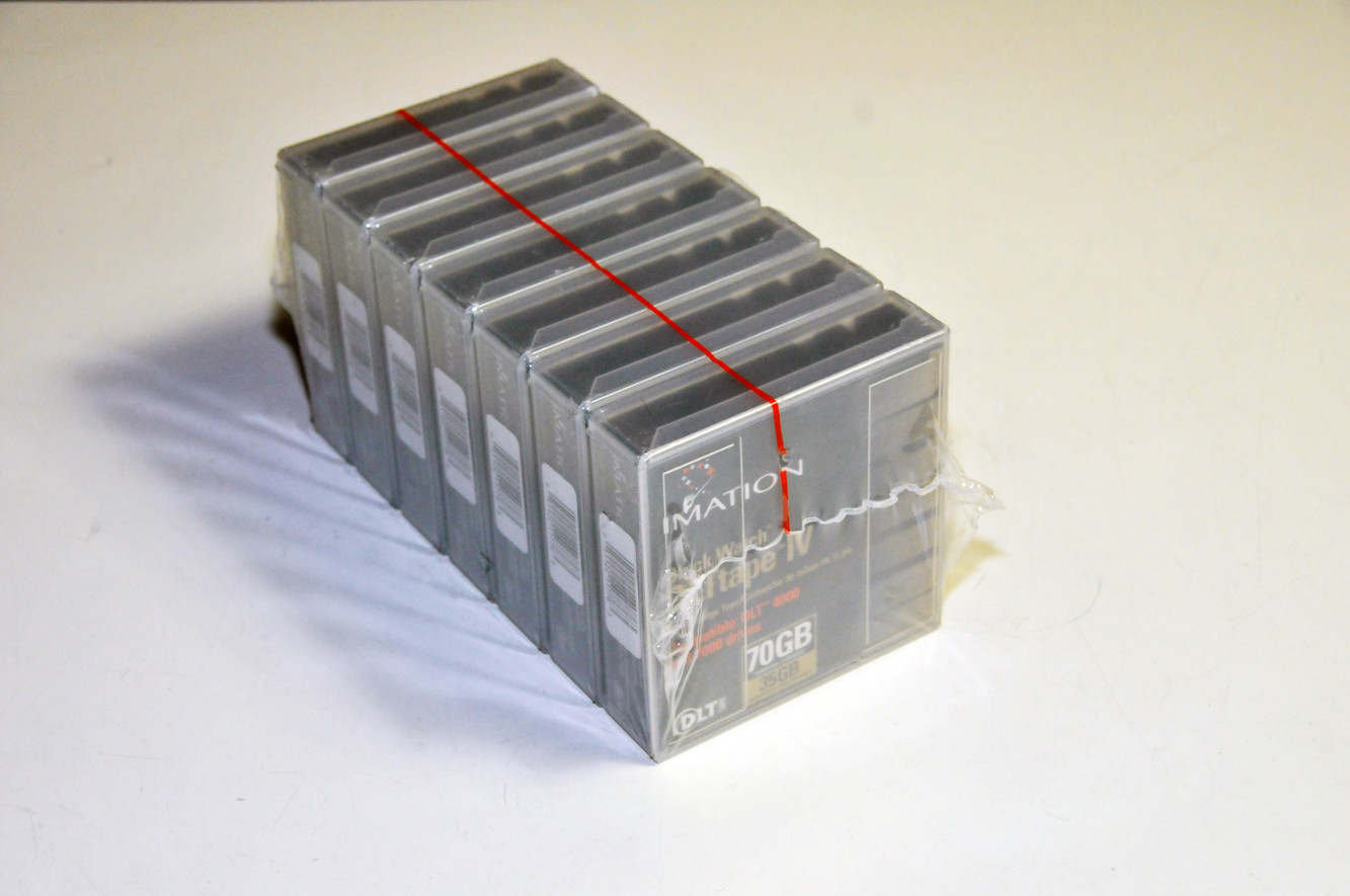 7 Pack Imation DLTtape-IV Cartridges  35/70gb  DLT-4000/7000 New Sealed