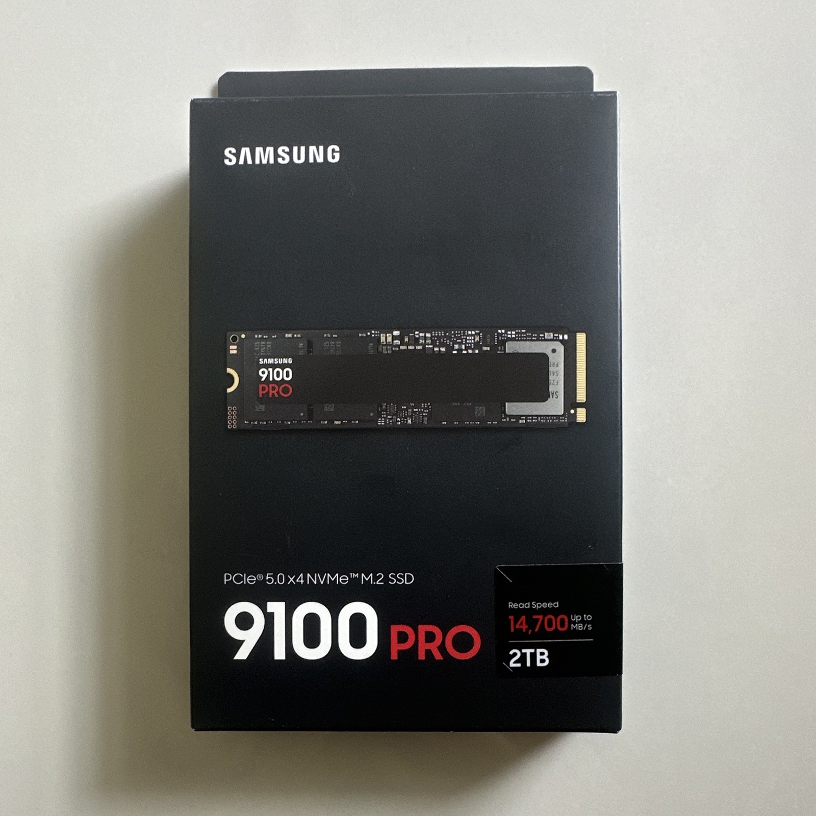 Samsung 9100 PRO 2TB M.2 NVMe PCIe 5.0 x4 Internal SSD 14700MB/s