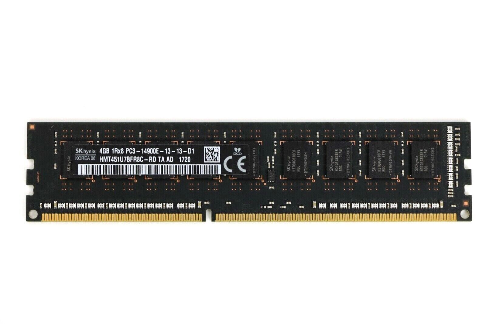 Lot of SK Hynix 4GB PC3-14900E-13-13-D1 DDR3 RAM Memory ECC Mac Pro
