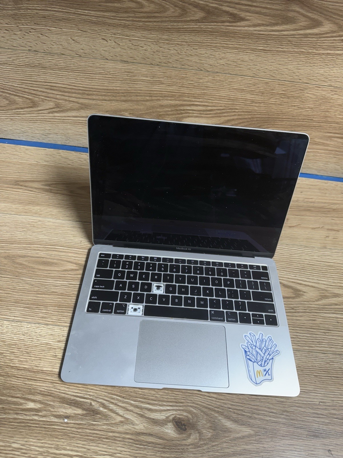 Apple MacBook Air Late 2018 A1932 Chassis No Tested For Parts/Repair -