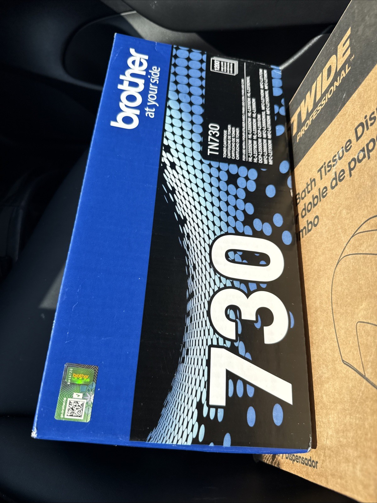 Brother OEM Genuine TN730 Standard Black Toner Cartridge HL-L2350DW/MFCL2710DW