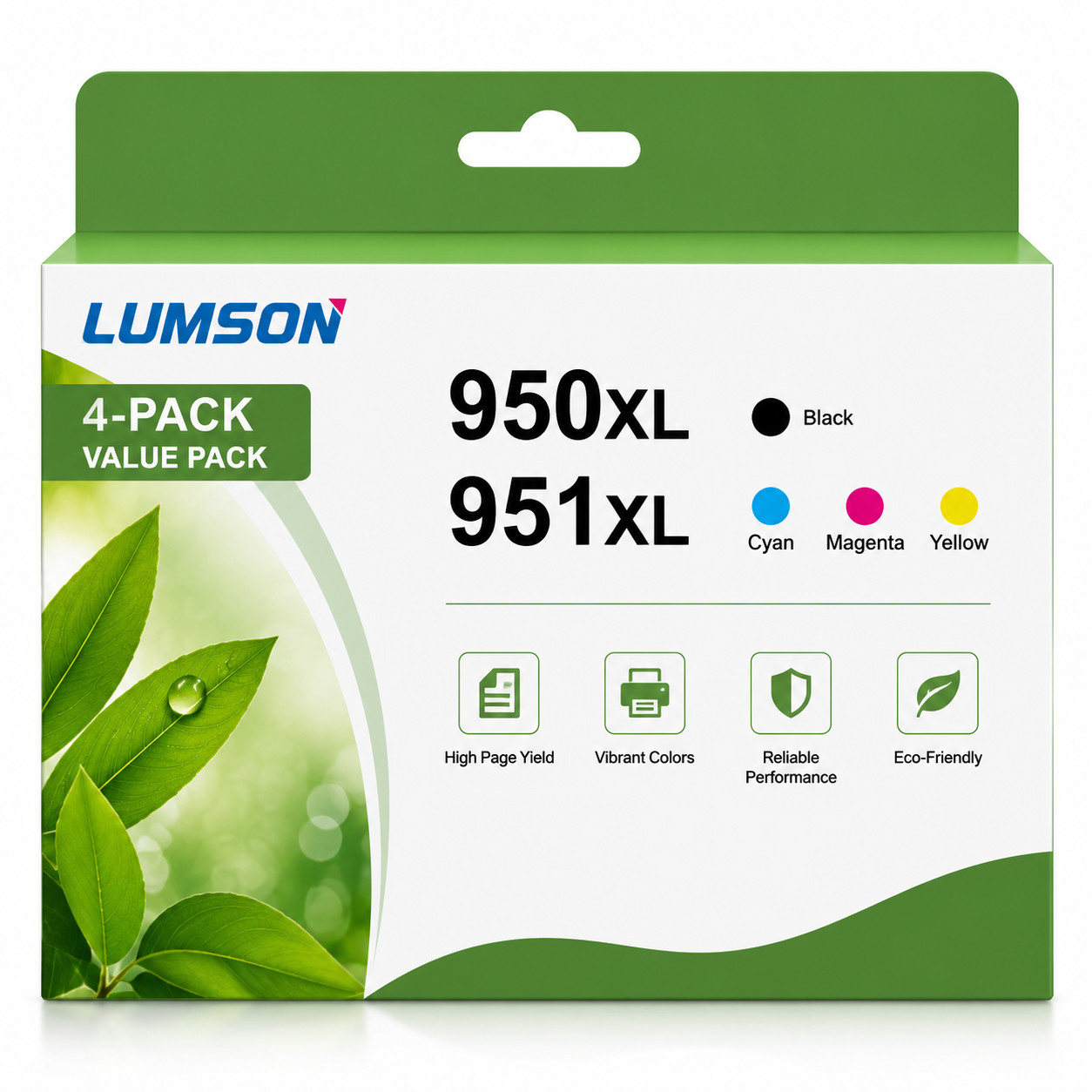 4PK 950XL 951XL(BK/C/M/Y)Ink Combo Compatible  for HP  OfficeJet Pro 8650 8640