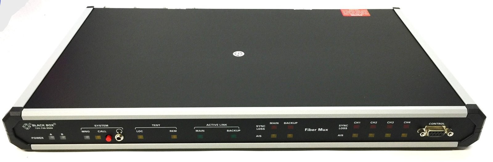 Black Box Fiber Mux Multiplexer MT1000A-E1-13 NOS