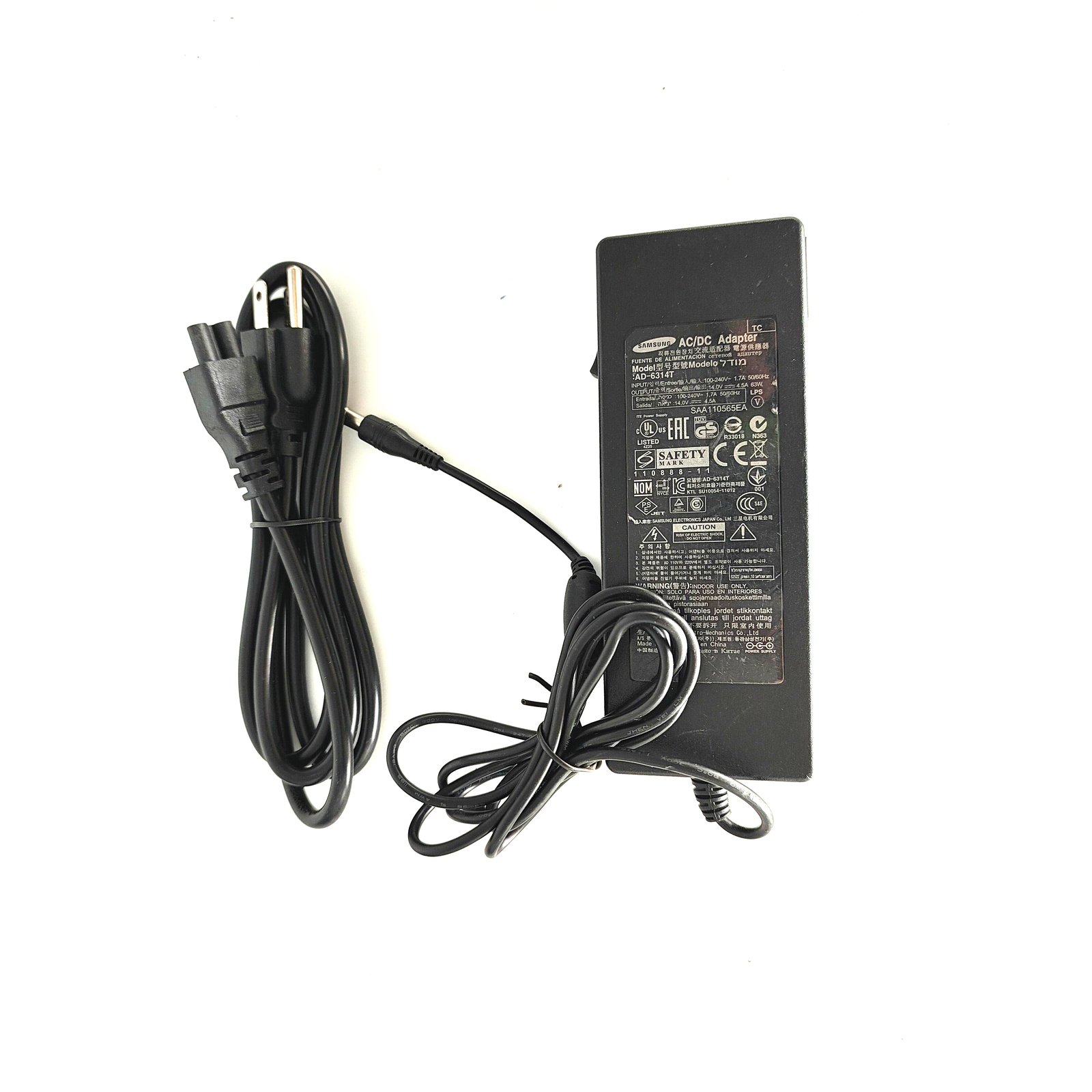 Genuine Samsung AC Adapter Power Supply for Samsung SyncMaster SA850 Monitor