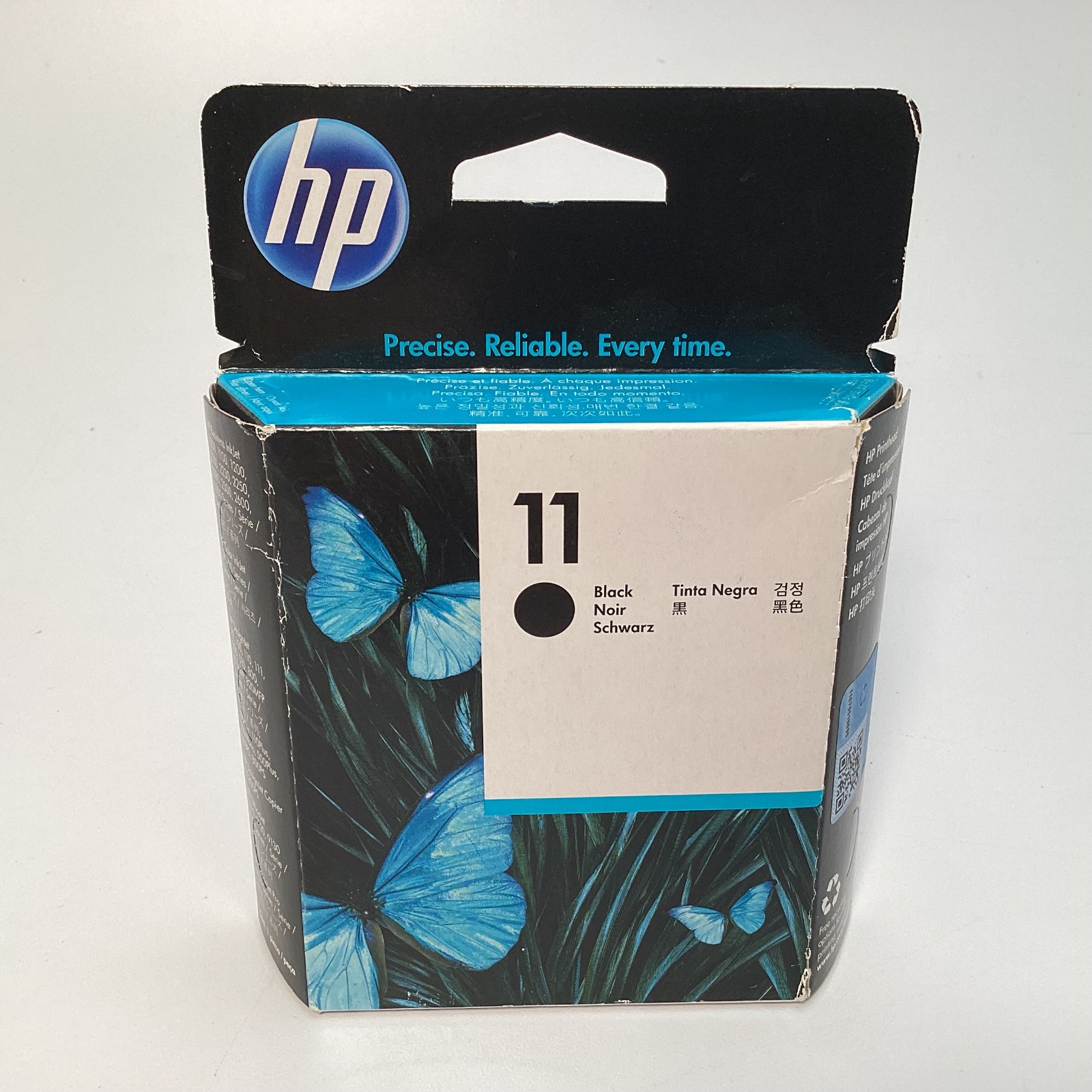 HP 11 Black Printhead C4810A Genuine Factory Sealed Exp 02/2023 Model: C4810A