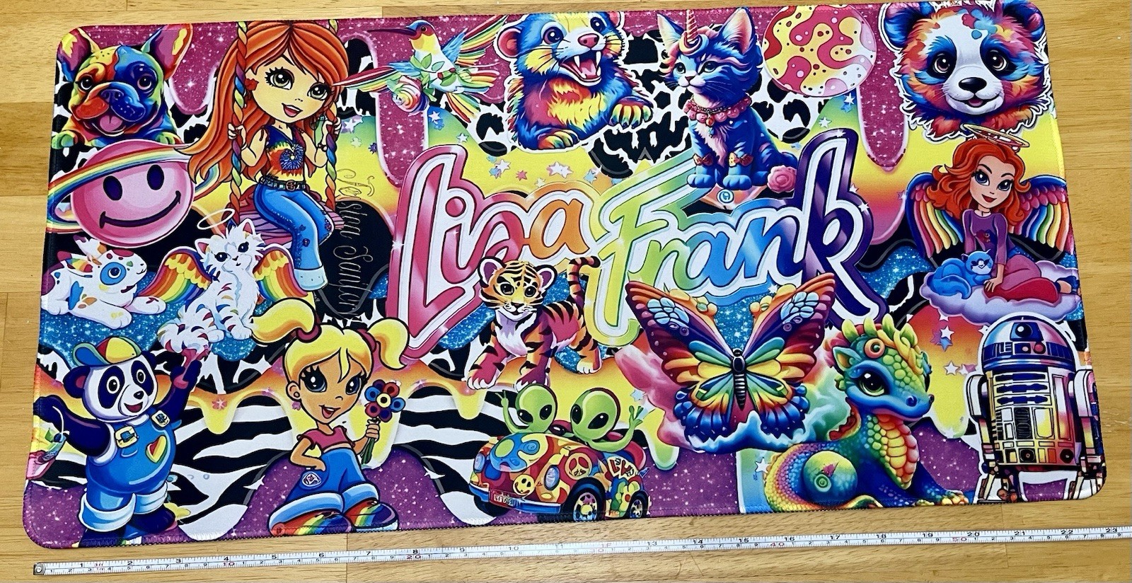 Lisa Frank Computer Desk Mat .