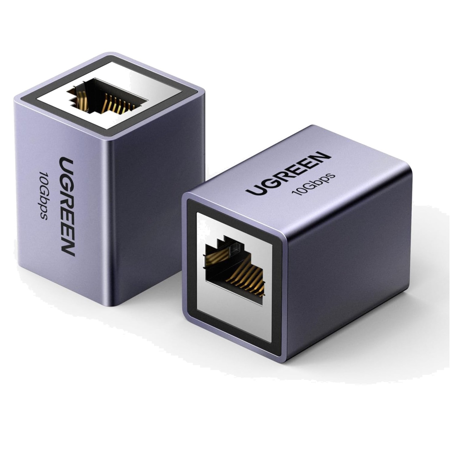 Compact 10Gbps Ethernet Coupler 5-Pack - Aluminum Design for Optimal Speed