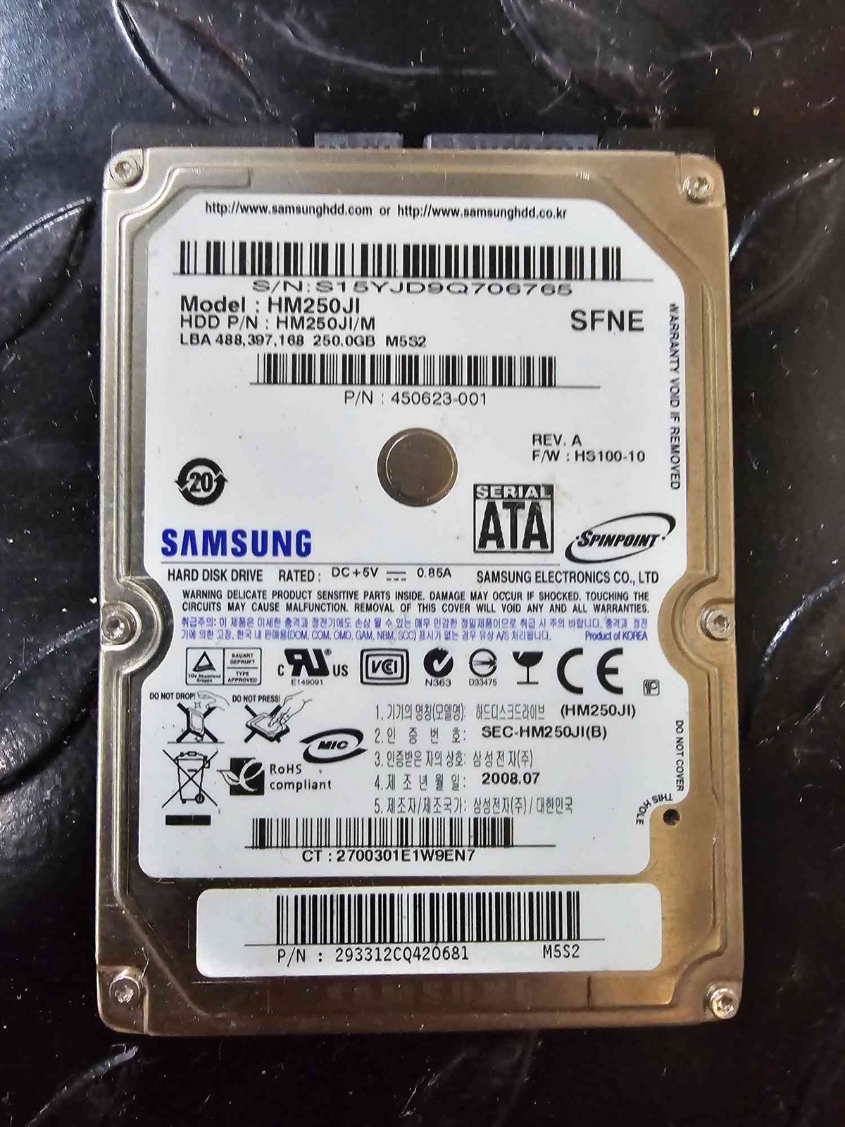 SAMSUNG HM250JI