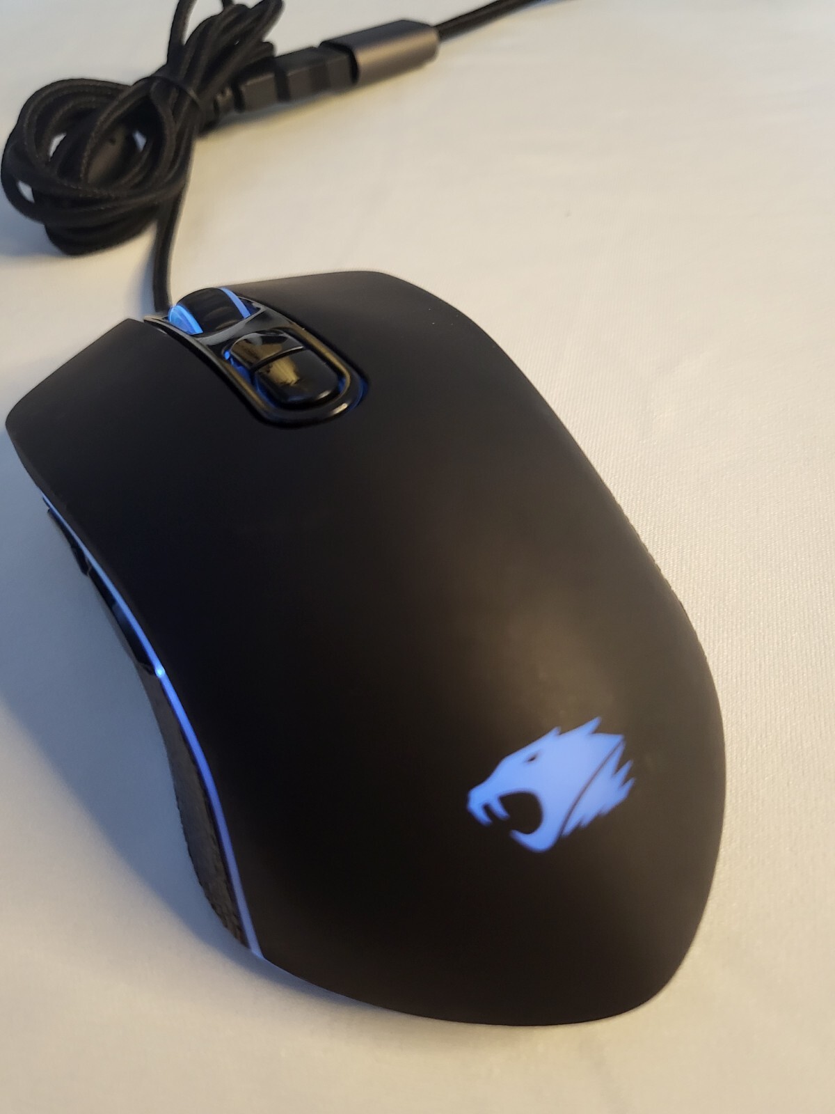 iBUYPOWER Multicolored GamingMouse Ares M2-MS Black Wired