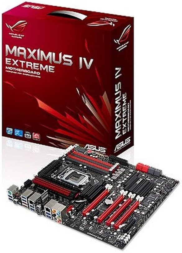 Asus Maximus IV Extreme Motherboard ATX Gaming Overclocking Intel Socket - NEW