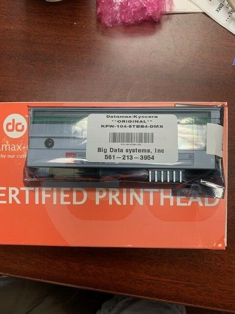 Kyoecra / Datamax **ORIGINAL** KPW-104-8TBB4-DMX Printhead NEW **US SHIP**