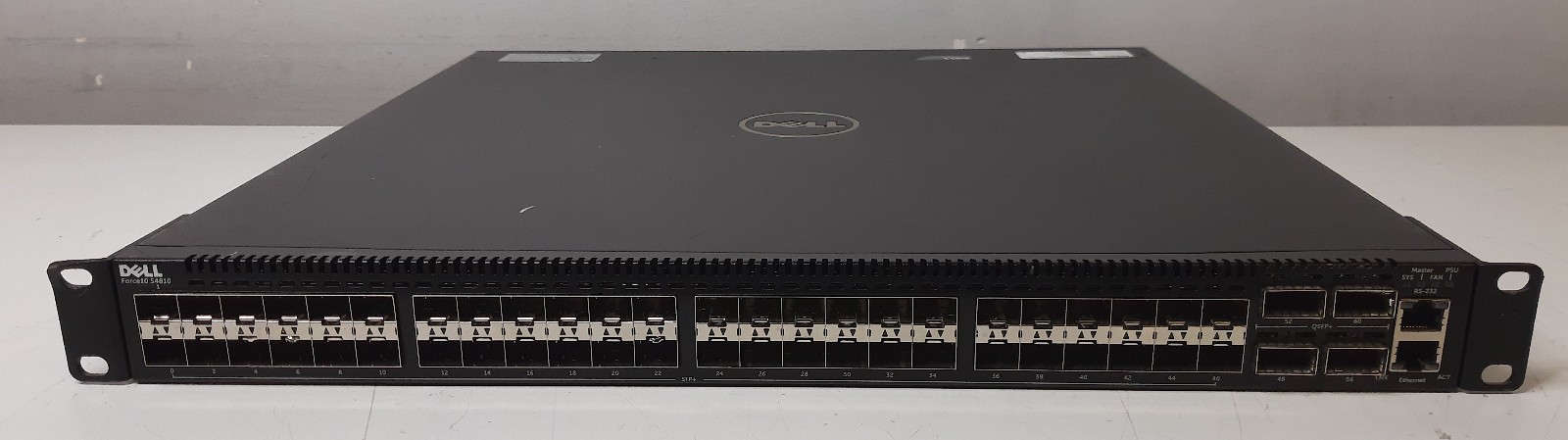 Dell S4810 48 Port 10 Gigabit SFP+ Switch 6x 40 Gigabit QSFP+ S4810-01-64F