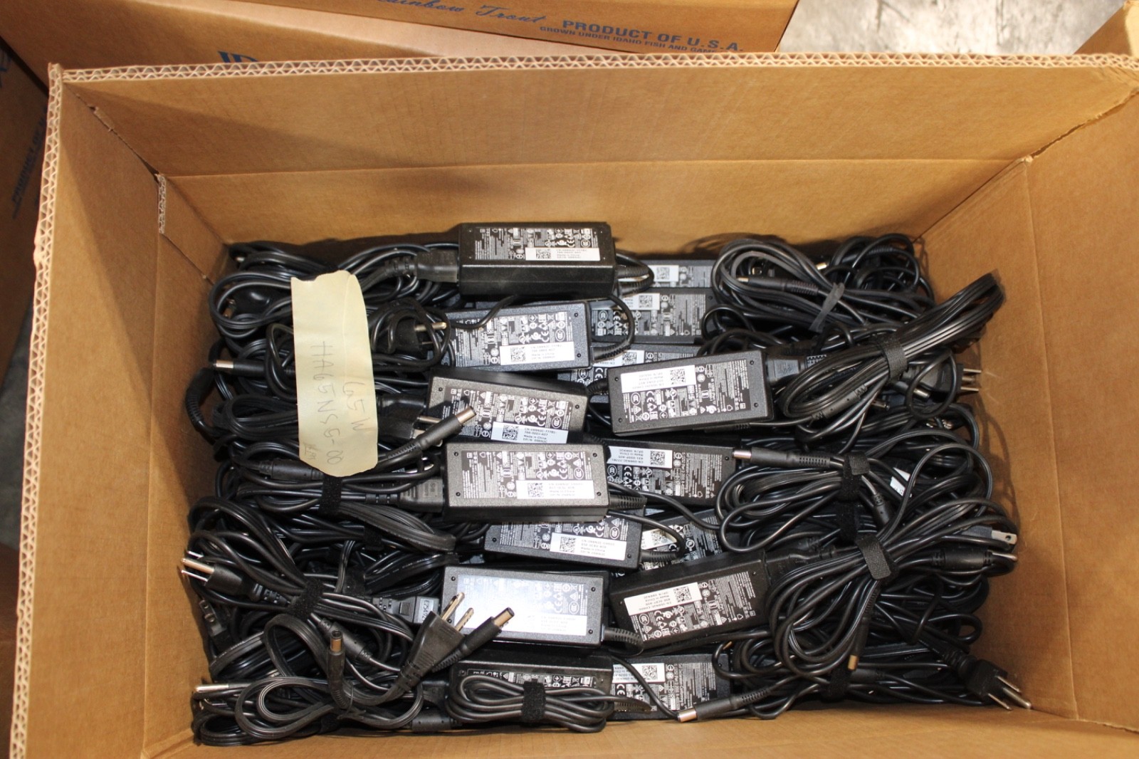 Lot of 84  Genuine   Dell AC Adapter Laptop Charger HA65NS5-00