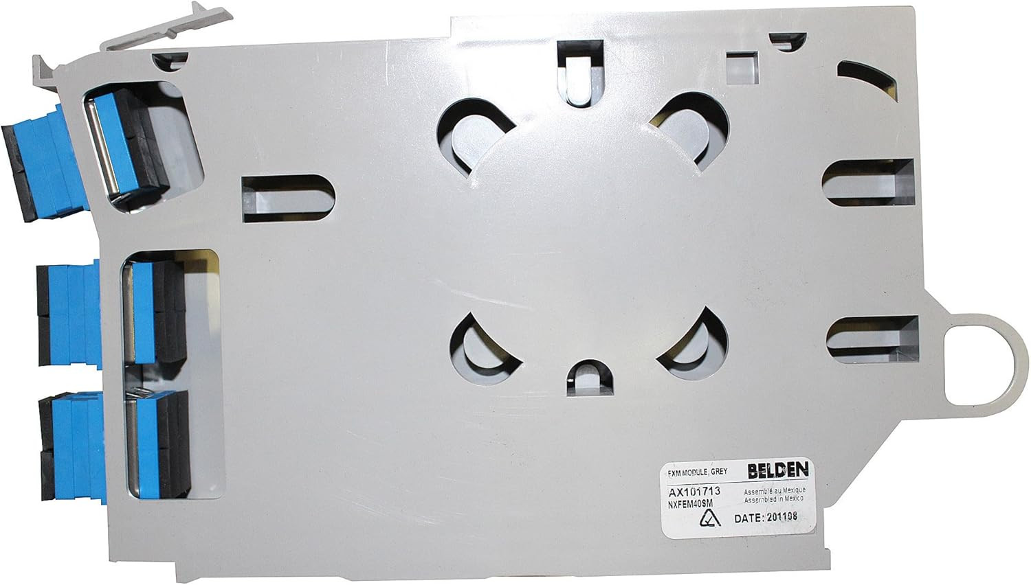 AX101713 BELDEN FIBEREXPRESS MANAGER CONNECTOR MODULE SM LC 12 FIBER