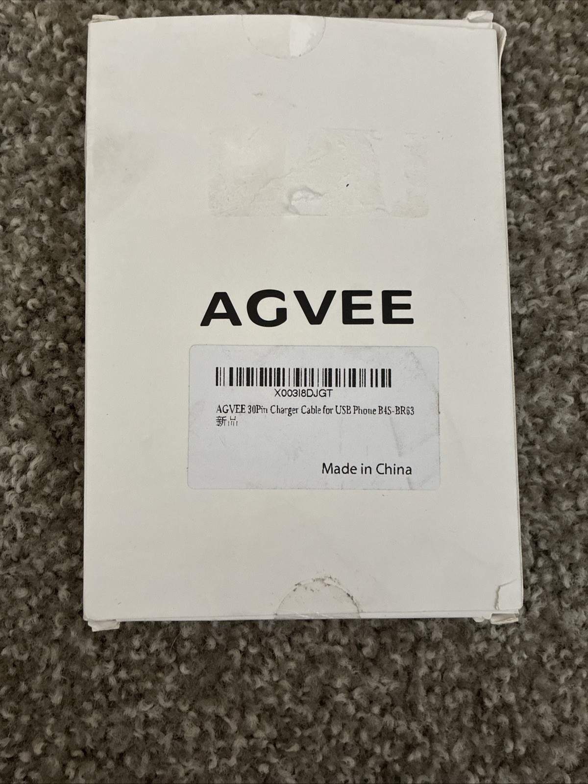 AGVEE 2 Pack 6.6ft 30 Pin Charger Cable Charging for Old 6.6ft+6.6ft, Red 