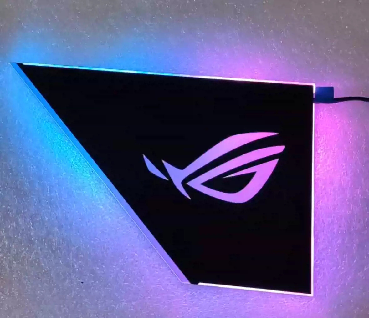 ASUS ROG Strix Power Supply Magnetic Badge Logo Stickers AURA SYNC
