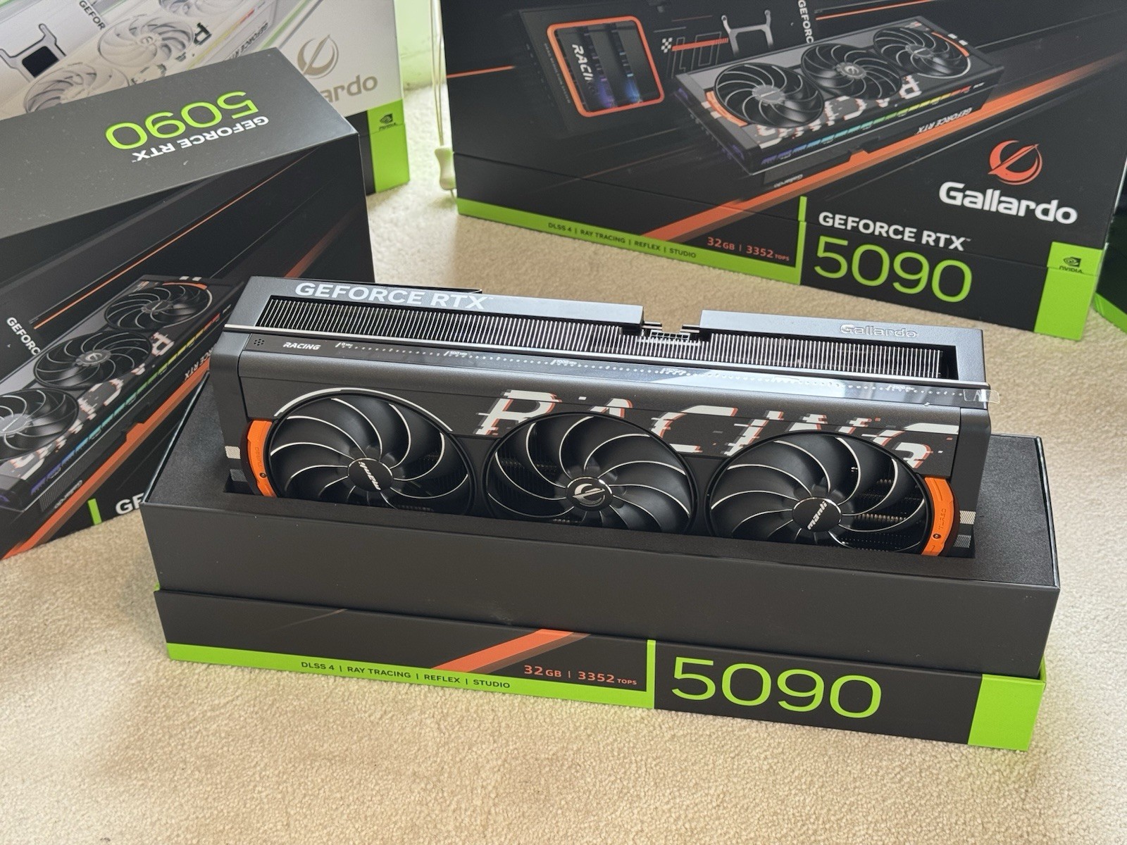 Manli Gallardo RTX 5090 Black With PCB for parts only AU Stock