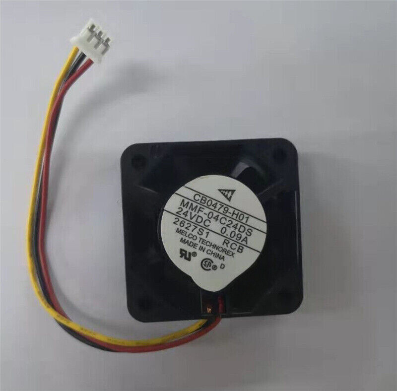 Melco MMF-04C24DS-RCB CB0479-H01 DC 24V 0.09A 40*40*15MM Driver Cooling Fan