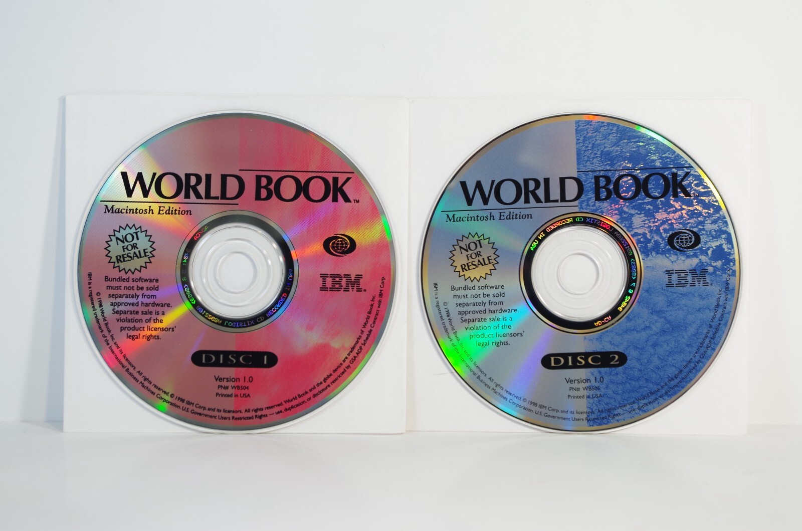 World Book Multimedia Encyclopedia - Mac Edition V1.0 (2 CDs, 1998, World Book)