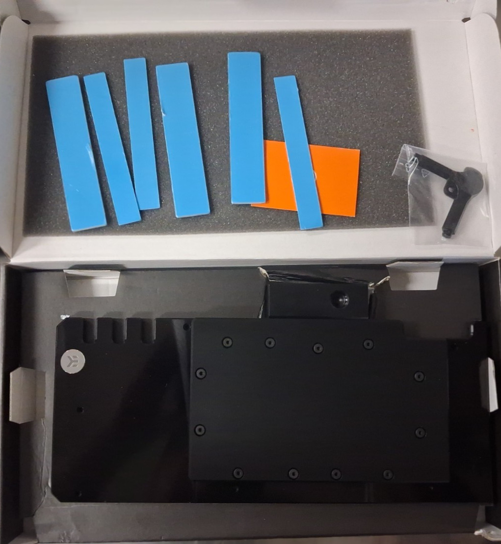 EK-Quantum Vector TRIO RTX 3080/3090 Active Backplate - Acetal 3831109859483