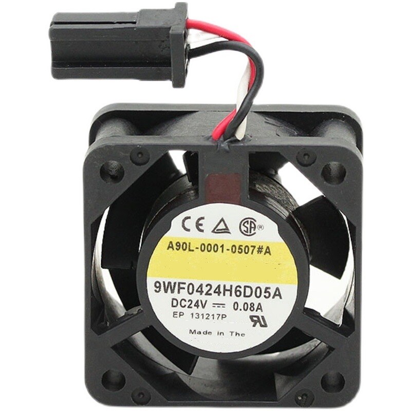 A90L-0001-0507#A 9WF0424H6D05A DC24V 0.08A 3Pin 40*40*20mm For Fanuc Fan