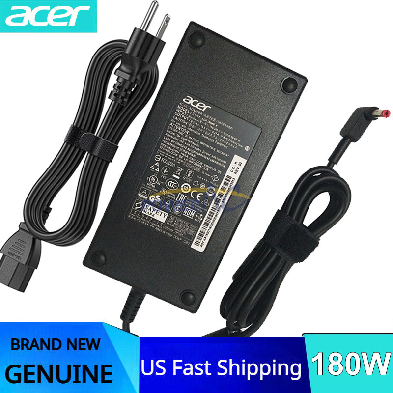 180W Original ACER AN515-57-7126 AN515-57-78GU AC DC Adapter Charger