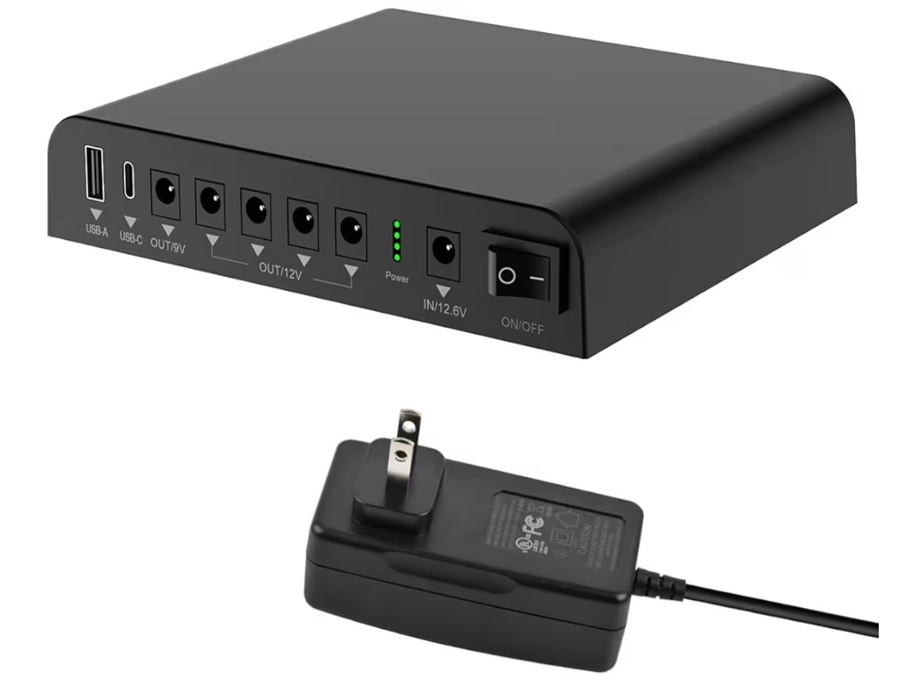 Mini UPS Uninterrupted Power Supply 27000mAh 97.2Wh Lithium ion Backup Battery P