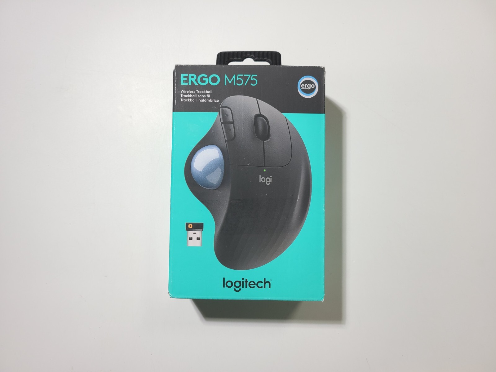 Logitech (910-005869) ERGO M575 Wireless Trackball Mouse - Black