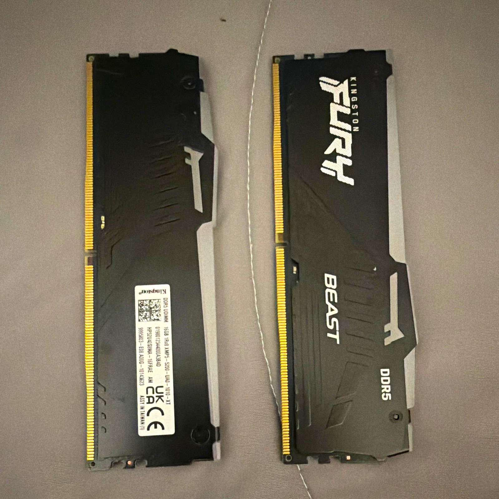Kingston FURY Beast 32GB (2x16GB) DDR5-5200 DIMM PC5-41600 Non-ECC