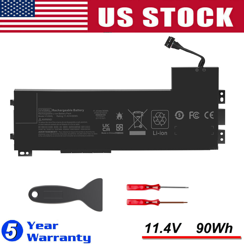 ✅VV09XL Laptop Battery FOR HP ZBOOK 15 G3 11.4V 90WH 808452-001 VV09090XL-PL PC