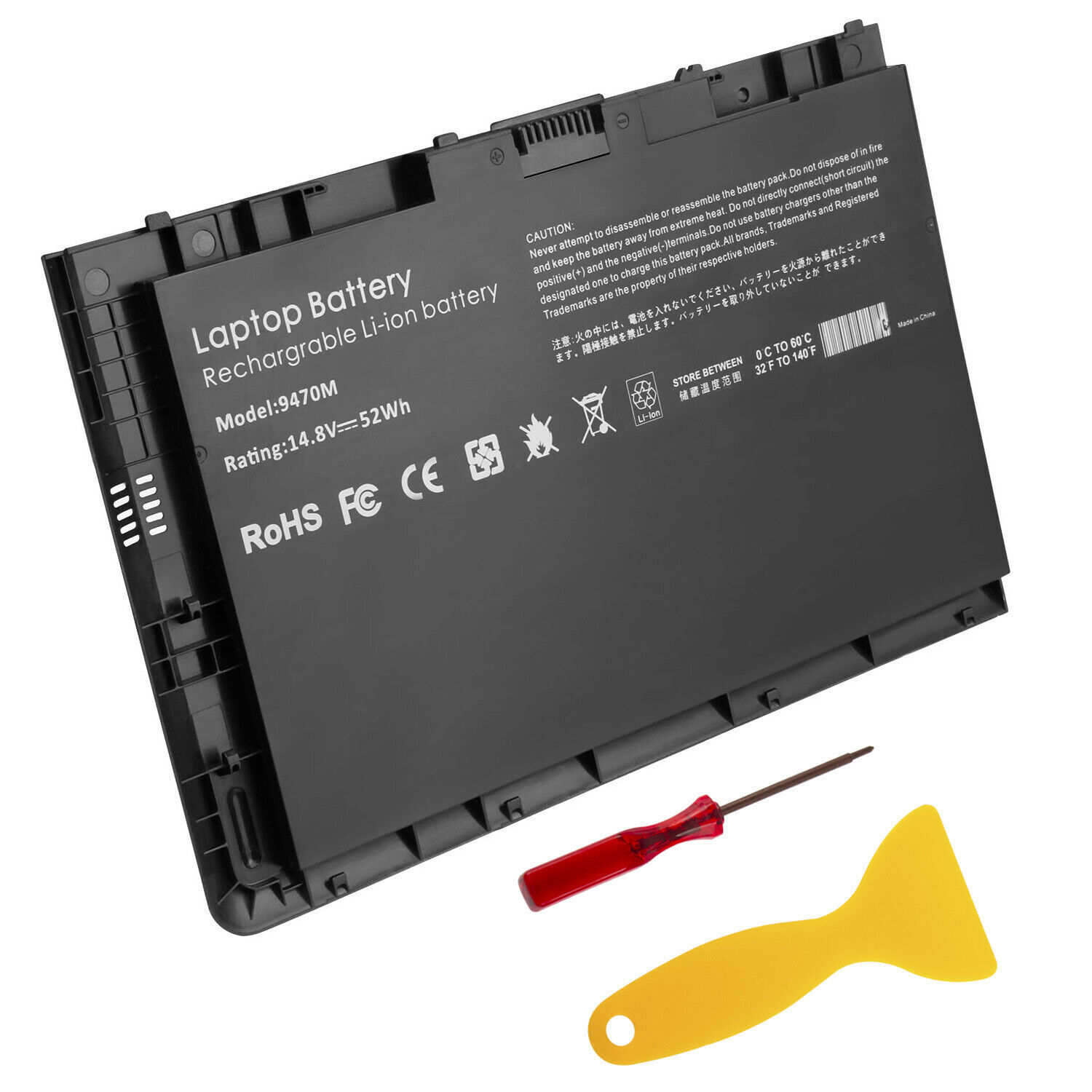 ✅LOT 1-30x BT04XL Battery For HP EliteBook Folio 9470m 687945-001 6875172CT 52Wh