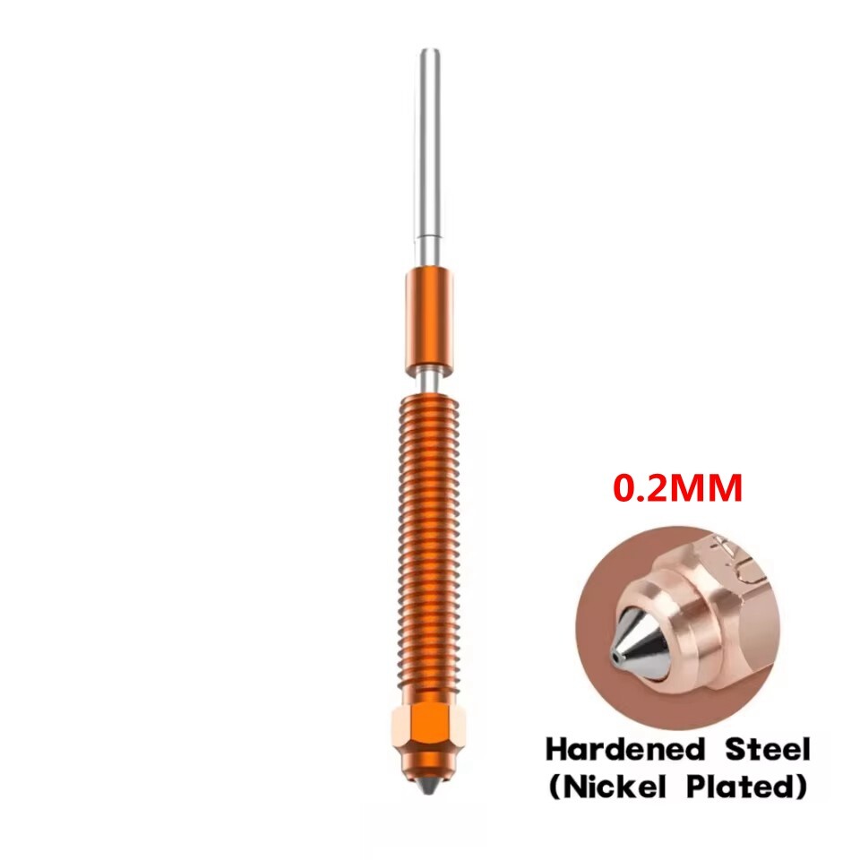For Creality K2 Plus 3D Printer Quick-Swap Nozzles Kit 0.2mm-1.0mm Nozzles Kit
