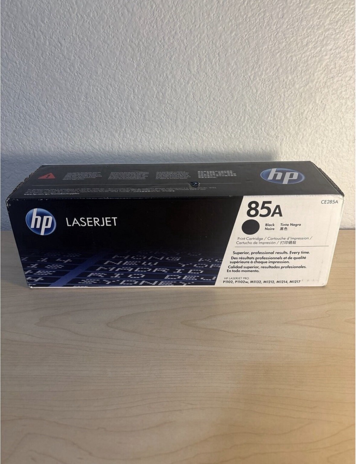 BLACK - HP 85A BLACK STANDARD YIELD TONER CARTRIDGE CE285A SEALED