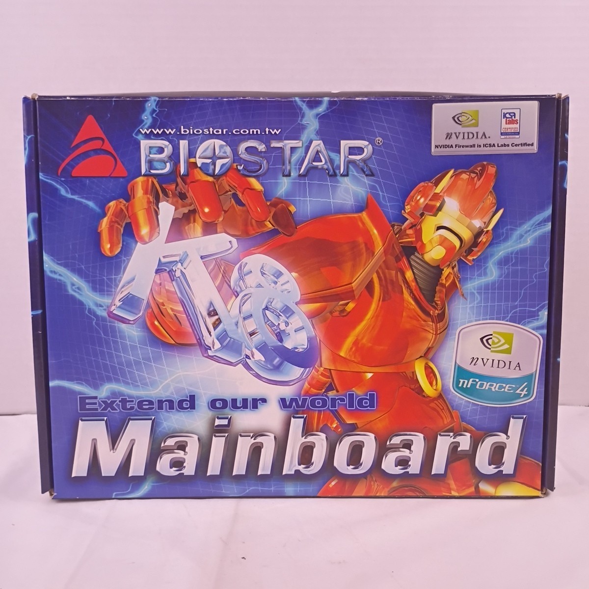 Biostar Nvidia Nforce 4 Mainboard with CPU Combo New in Box