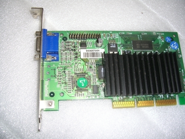 Nvidia Compaq 182757-001 16MB AGP Video Card 180-P0009-0000-C03