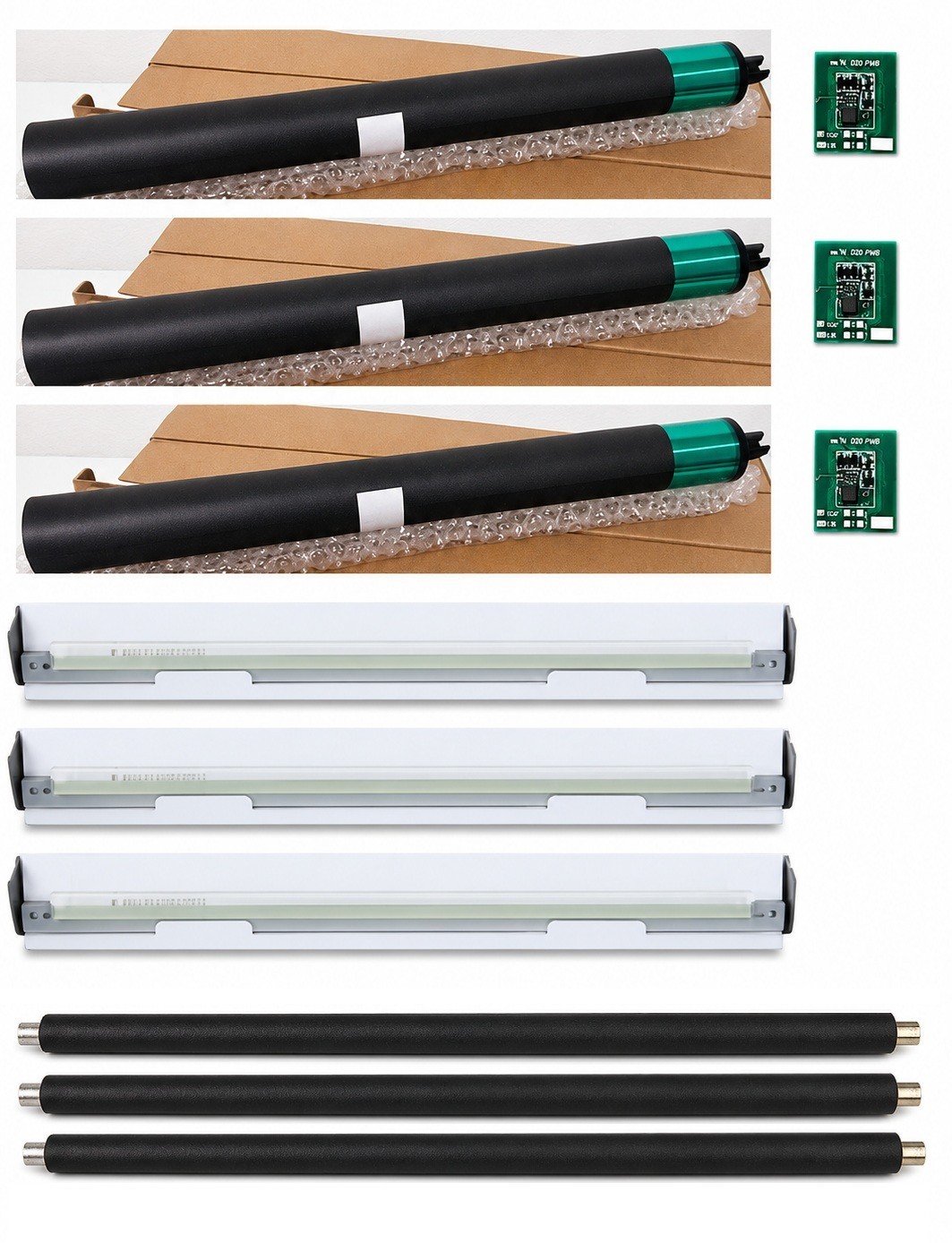 6 x COLOR OPC DRUM KIT FOR XEROX 700 770 DIGITAL PRESS PART # 013R00656