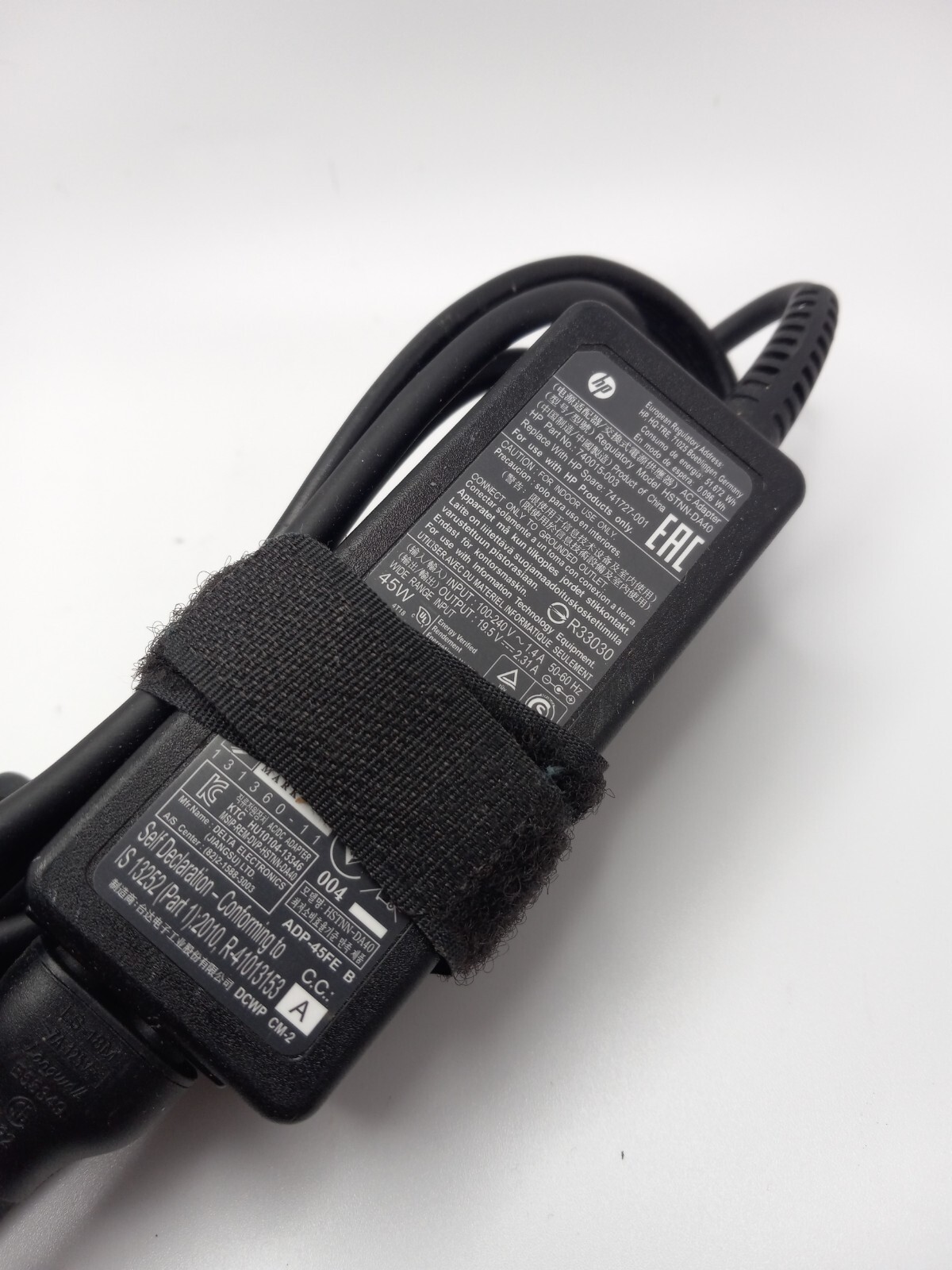#P) Genuine HP Laptop Charger Power Supply 740015-003 741727-001 HSTNN-DA40 Test