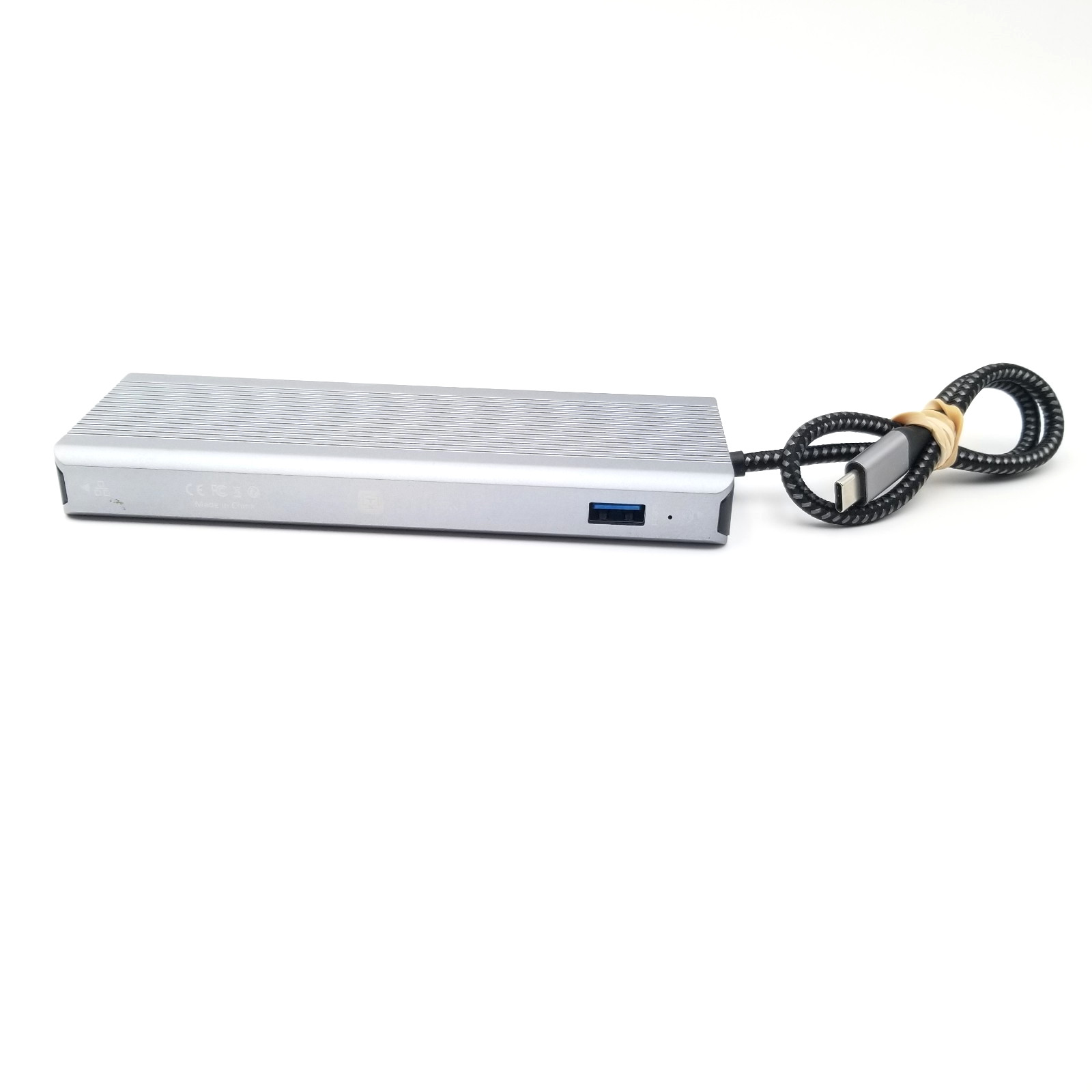 TOBENONE UDS-024 10-in-1 USB-C Docking Station Dual Monitor HDMI Untested