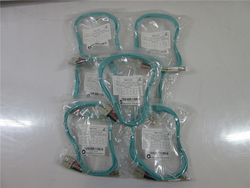 Fiber Optic Patch Cords Misc New in Open Box Condition Lot of 7