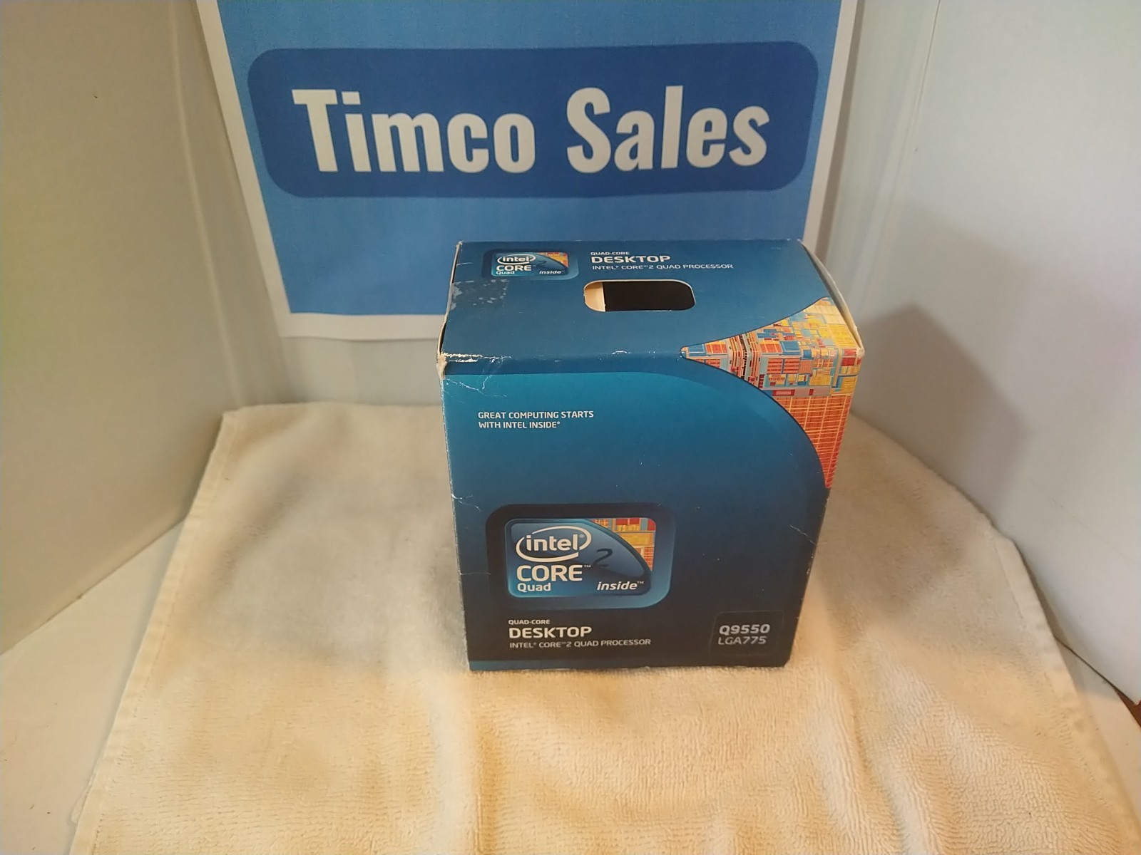 Intel Core 2 Quad Q9550 2.83GHz Quad-Core (BXC80569Q9550) Processor Fan Only