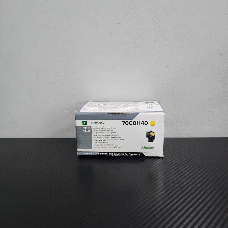 Lexmark 70C0H40 Yellow Toner Cartridge