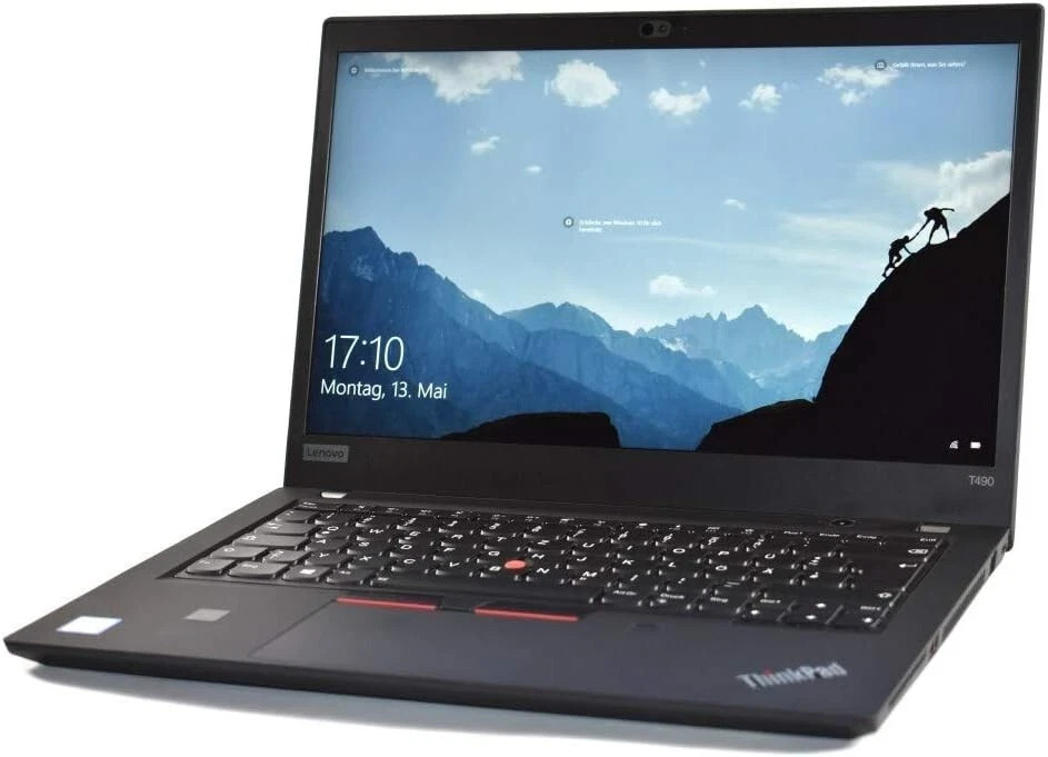 Lenovo ThinkPad laptop T490 14" i5 8265U 16GB 512GB SSD WIN 11 pro CAM WI-FI