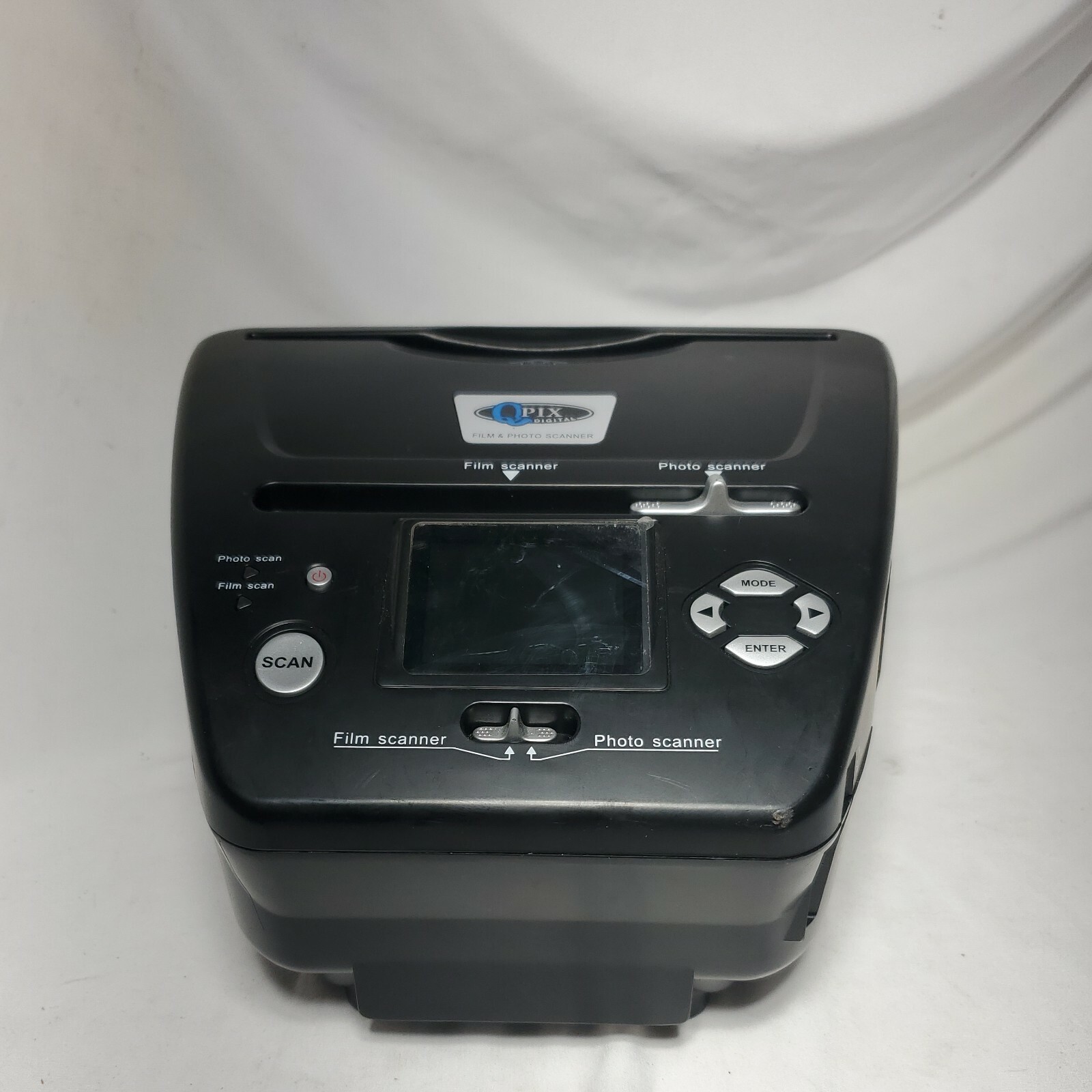 Qpix 4 in 1 Photo and Film Scanner, Black (PS970H)